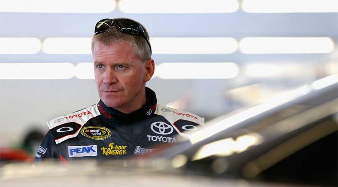 Jeff Burton prepares for Michigan Cup race