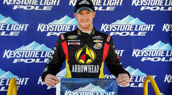 Burton on pole for EnjoyIllinois.com 225