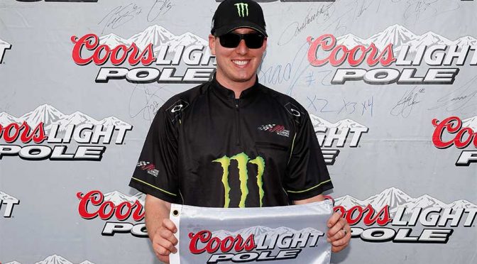 Featured image for Kyle Busch cops Nationwide Coors Light Pole Award