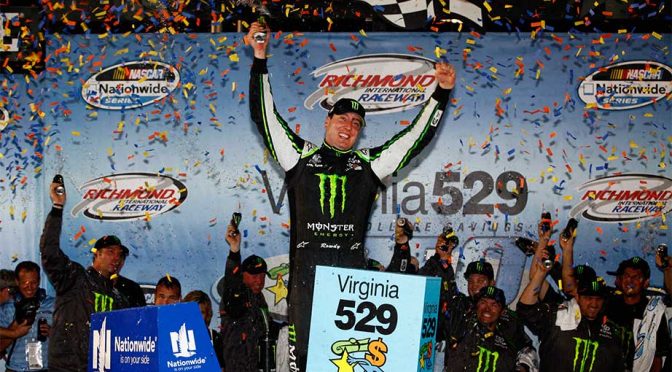 Featured image for Kyle Busch dominates his way to Richmond NNS win