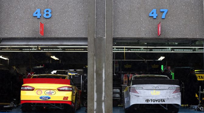 Testing set for Monday at Charlotte