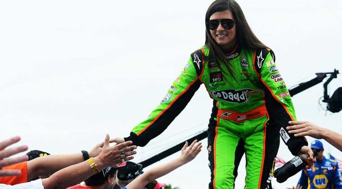 Featured Image for Danica earns respect of fellow drivers in 500