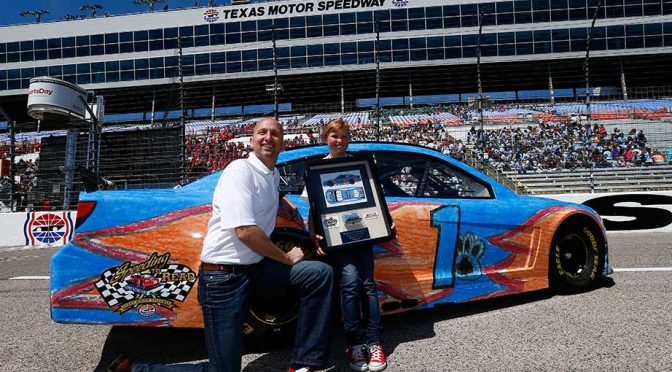 BECK ELEMENTARY&rsquo;S THOMASON WINS &ldquo;DESIGN A DIE-CAST&rdquo; COMPETITION; PAINT SCHEME UNVEILED AT TEXAS MOTOR SPEEDWAY