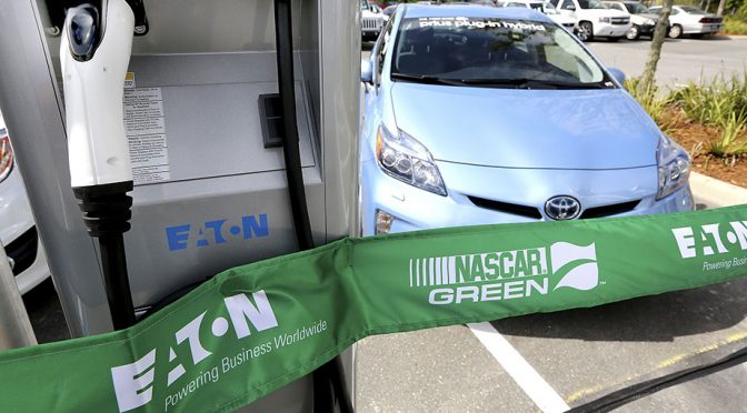 NASCAR Green leads charge with partner Eaton