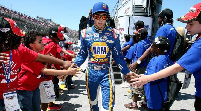 Featured image for Chase Elliott, atop Nationwide class, gets diploma