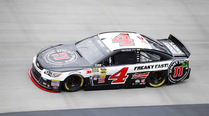 Featured image for Harvick wins Coors Light Pole Award at Bristol
