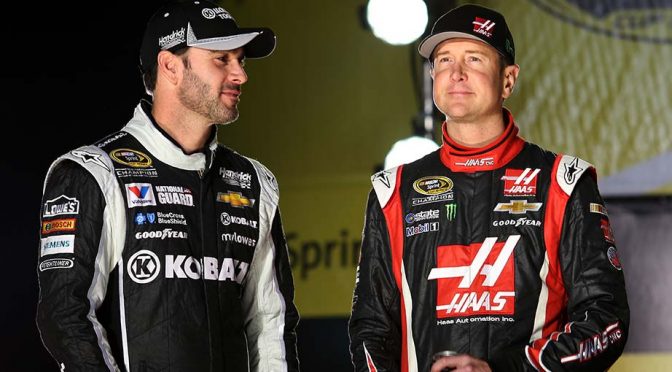 Johnson lends advice in Busch's double quest