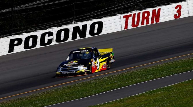Featured image for Truck Series Pocono qualifying order