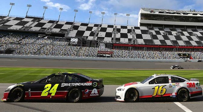 Preseason Thunder NASCAR Sprint Cup speeds