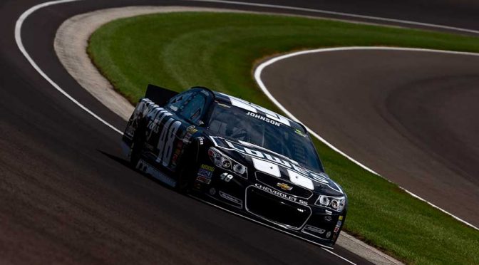 Johnson searching for new edge at Brickyard