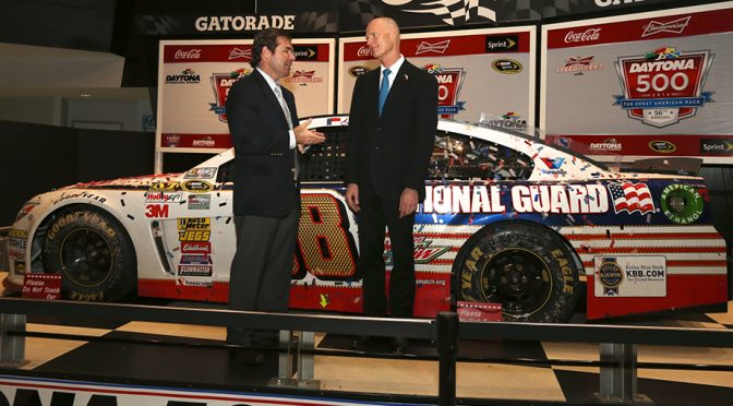 Florida Gov. Rick Scott tours Daytona Rising
