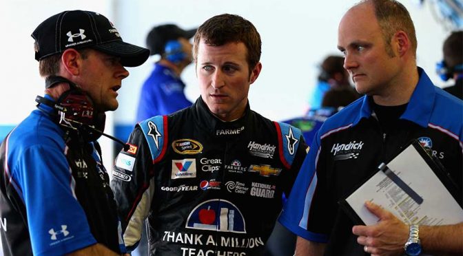 Kasey Kahne's crew chief fined for 'Dega penalty