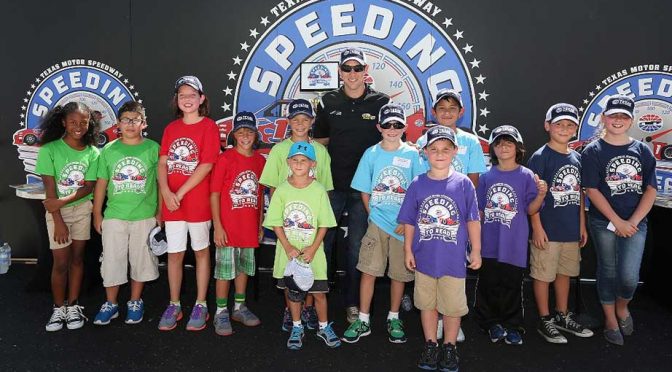 Kenseth Kicks off "Speeding to Read" Program at TMS
