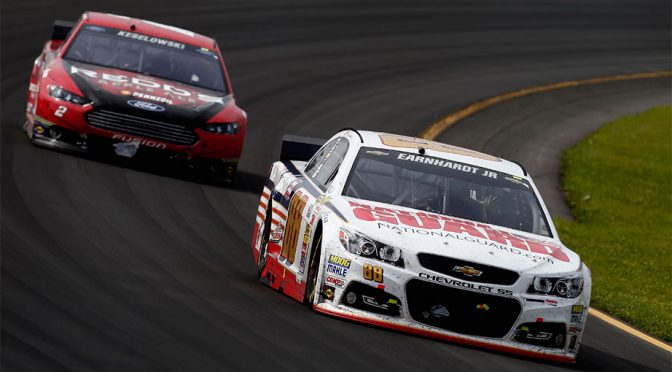 Debris can wreak havoc on a race car