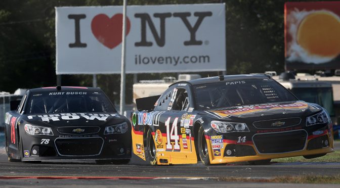 Finishes to pass Tony Stewart in standings