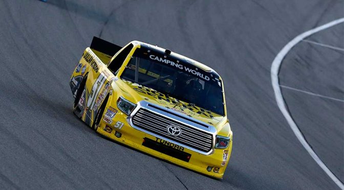 Featured Image for Busch overcomes adversity for Chicagoland truck win