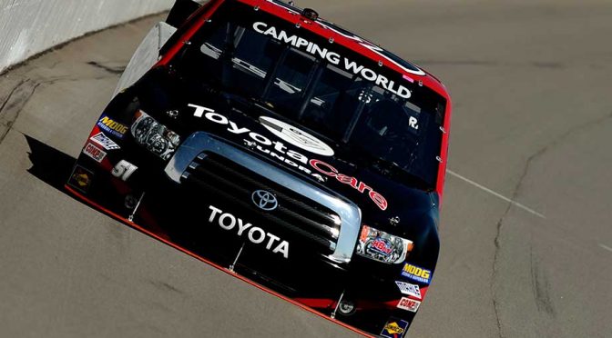 Michigan Camping World Truck qualifying order