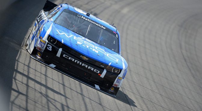 Ty Dillon leads both Nationwide practices at Texas