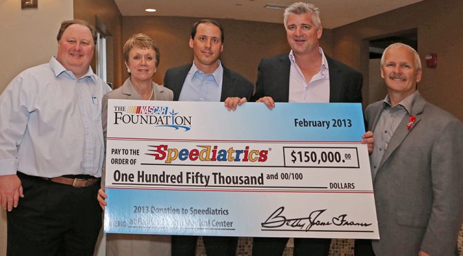 The NASCAR Foundation holds charity poker night