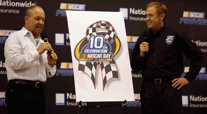Featured Image for Bass, Wallace introduce 10th annual NASCAR Day