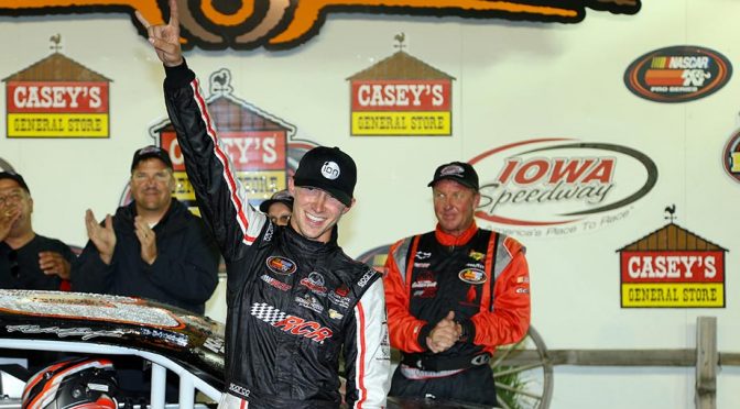 NASCAR Next sweeps K&amp;N podium at Iowa