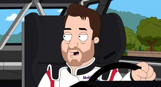 Earnhardt Kahne Stewart Make Cartoon Cameo Official Site Of Nascar