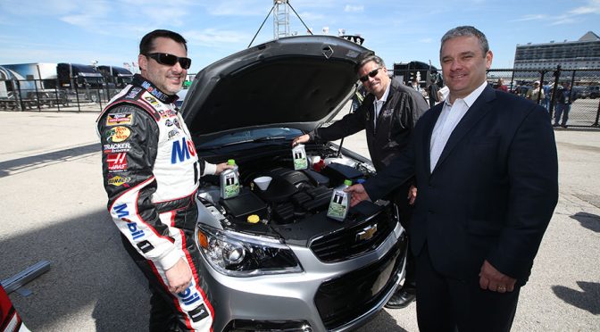 NASCAR uses Mobil 1 to increase fuel efficiency