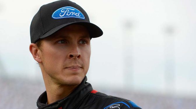 Trevor Bayne excited about black paint scheme for 2018 | NASCAR.com