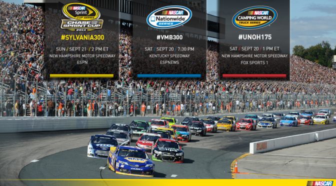 Featured image for How to follow this weekend's NASCAR races