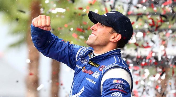 Chase intrigue kicked up with Almirola's win