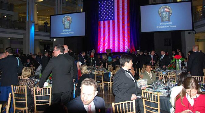 NASCAR has presence at Armed Forces gala