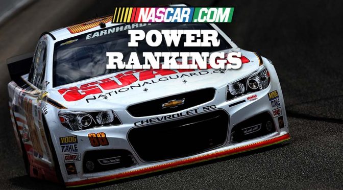 Featured Image for Power Rankings: Hendrick trio rides to the top
