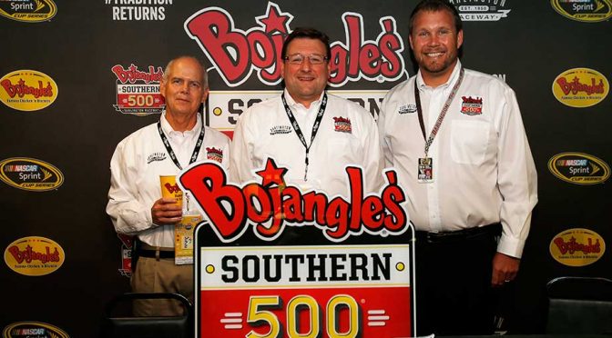 Bojangles' extends Southern 500 sponsorship
