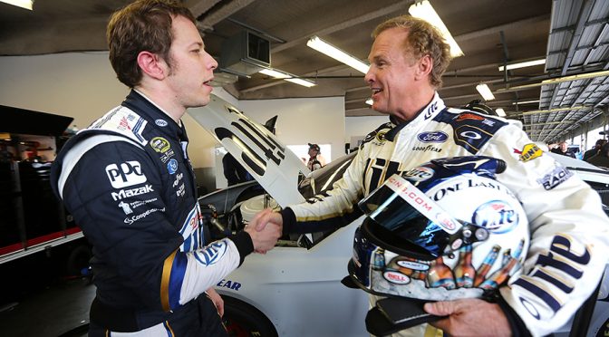 Rusty Wallace has strong run in No. 2 car