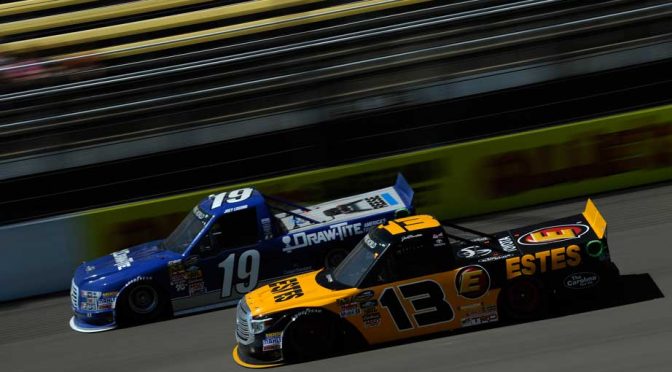 Mistakes magnified during green-flag racing at MIS