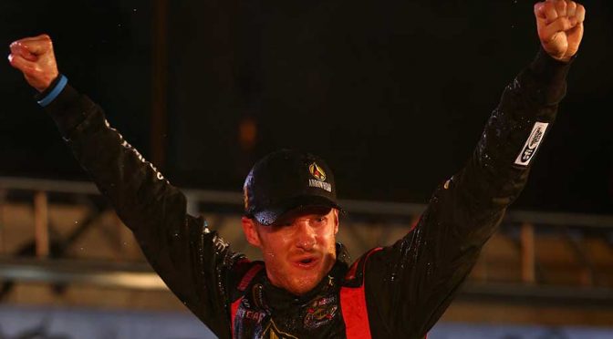 Featured Image for Burton gets first Truck win at Texas