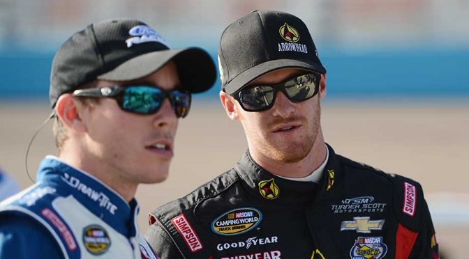 Jeb Burton tops final practice of 2013