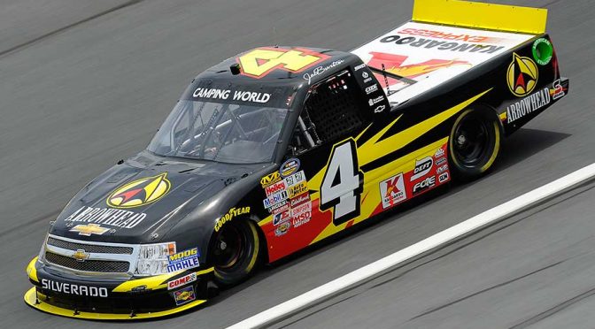 Featured image for Jeb Burton takes the pole at Charlotte