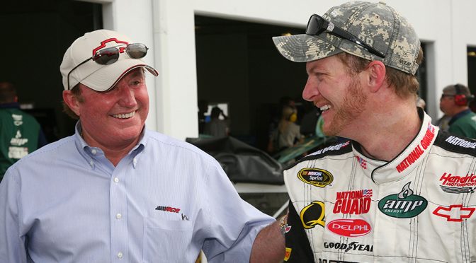 No argument from Dale Jr. over No. 3's return