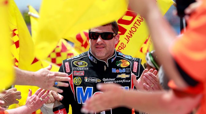 Featured Image for Stewart paces Coca-Cola Racing Family at Dover