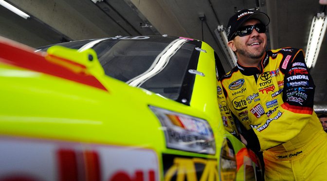 Crafton making history, waves in truck title hunt