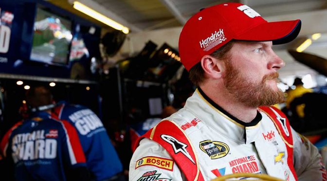 An 'awesome' fill-in at spotter for Earnhardt Jr.