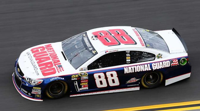 Featured image for Earnhardt finds speed just in time for 500
