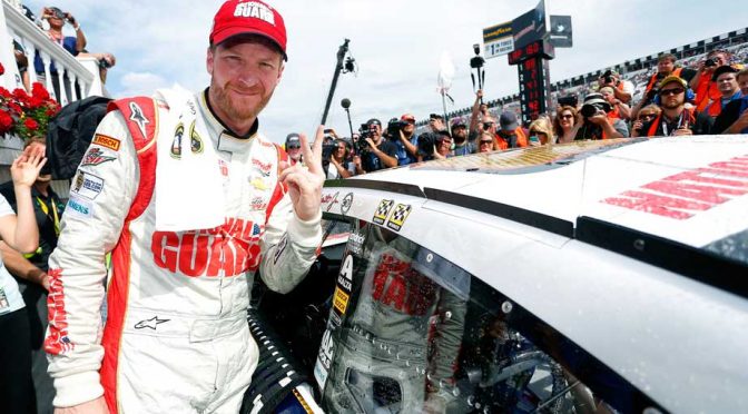 Earnhardt Jr. climbs Chase Grid with second win