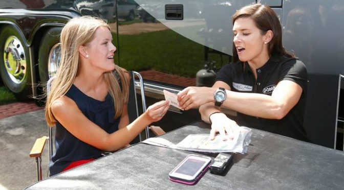 Danica Patrick Q&amp;A with teen blogger Megan Leben