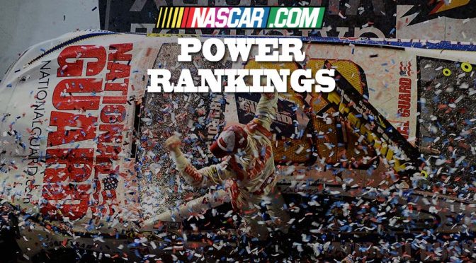 Featured Image for Dale Jr. rides Daytona 500 win to top of Power Rankings