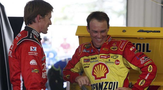 Featured Image for Harvick, Edwards saw first win at Atlanta