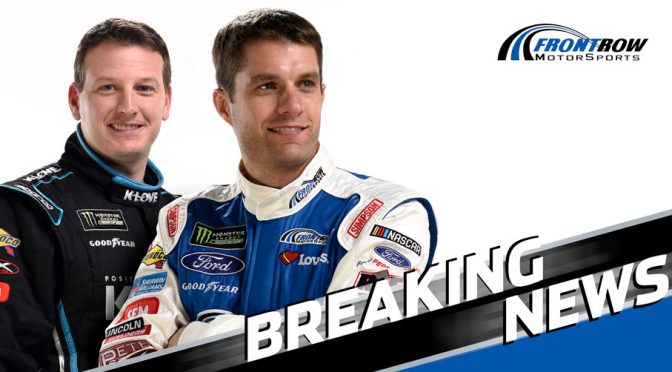 Featured Image for Returning Ragan, newcomer McDowell form Front Row Motorsports’ 2018 driver lineup