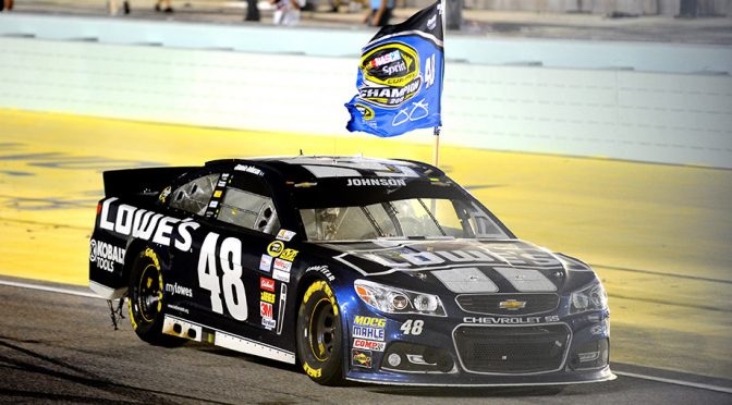 Jimmie Johnson pictures from Homestead