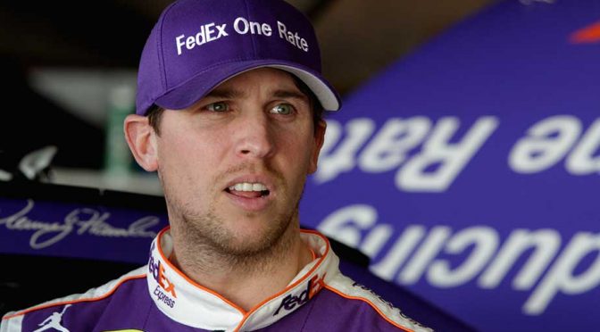 Back up front, Hamlin eyes strong finishing kick